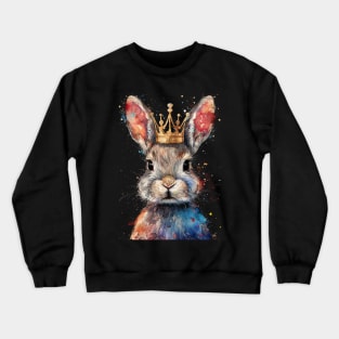 bunny king Crewneck Sweatshirt